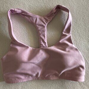ALO Airlift Advantage Racerback Bra in Sugarplum Pink